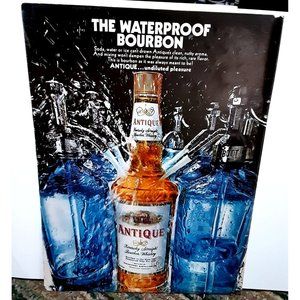 1968 Antique Kentucky Bourbon Vintage Print Ad Original